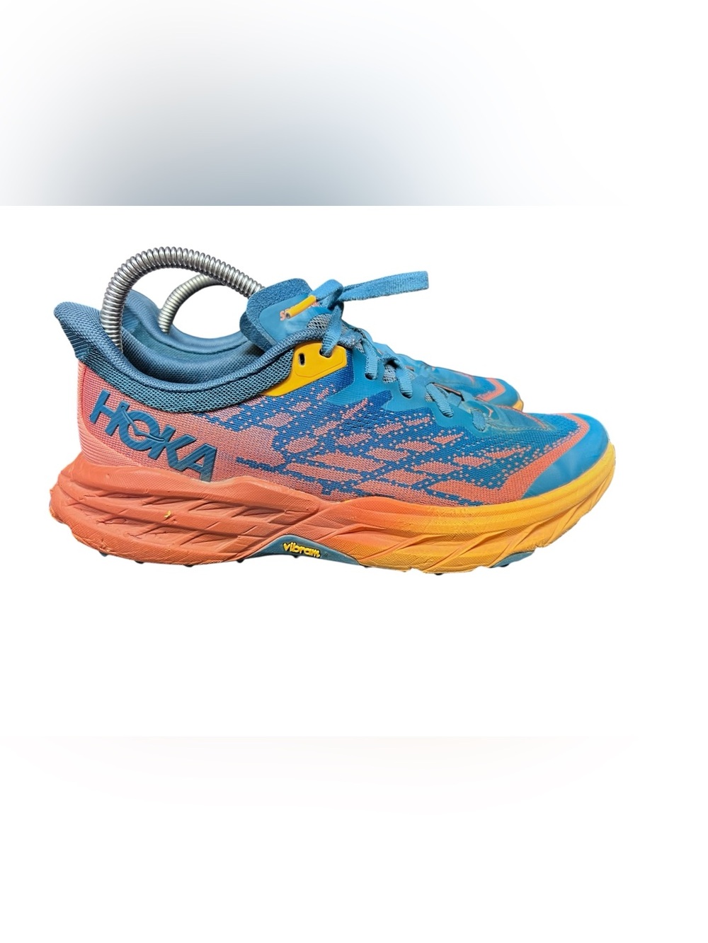 HOKA Speedgoat 5 Trail Running Shoes size 9 B for woman